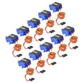 thumbnail image 4 of Moteur Servo Torsion Micro Servo Bricolage Module Servo Micro Moteur Servo Modèle d'Avion Servo 10 Pcs Moteur Servo Modèle d'Avion à Aile Fixe Télécommande Module de Pilote de Serveur Bricolage SG90, 4 of 8