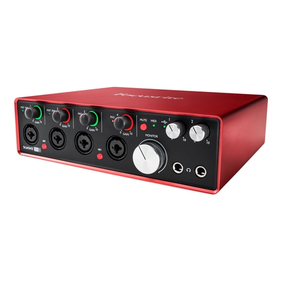 Focusrite Scarlett 18i8 (2nd Gen) - Audio interface - 24-bit - 192 kHz - USB