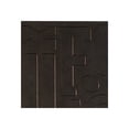 thumbnail image 1 of Fasade Alphabet Smoked Pewter Wall Panel Sample 12" x 12", 1 of 1