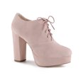 thumbnail image 1 of Unique Bargains Bottines à Lacets à Talon Bloc Plateforme pour Femmes, 1 of 8