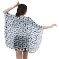 thumbnail image 4 of Moomaya Boléro Ouvert Imprimé Manches Kimono Imprimé Couverture de Plage pour Femmes, 4 of 5