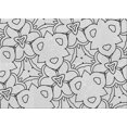 thumbnail image 1 of Ahgly Company Machine Washable Indoor Rectangle Transitional Platinum Gray Area Rugs, 6' x 9', 1 of 7