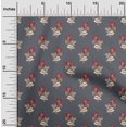 thumbnail image 1 of oneOone Silk Tabby Fabric Leaves & Floral Block Decor Fabric Printed BTY 42 Inch Wide, 1 of 4