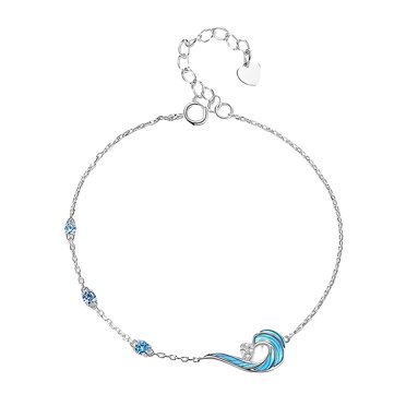 Justharion Bracelet pour Femmes en Cuivre Portable Chaîne Suspendue de Remplacement Collier à la Mode pour Filles Bijou Pendentif Ornement Cadeau d'Anniversaire Type 1
