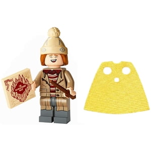 LEGO Harry Potter Series 2 George Weasley avec carte Marauder et cap jaune extra court
