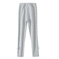 thumbnail image 1 of MIASHUI Leggings pour Filles Doux Extensibles Pantalon Pleine Longueur Collants Confortables Extensibles, Gris, 5-6 Ans, 1 of 7