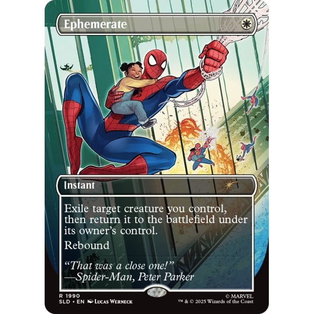 Magic the Gathering Secret Lair x Marvel's Spider-Man: Heroic