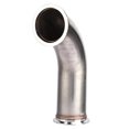 thumbnail image 2 of Universal 3inch 90° V-Band with Clamp Pipe Short Leg Stainless Steel Downpipe, 2 of 8