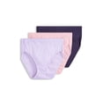 thumbnail image 1 of Jockey Femmes 100 % Coton Elance Respirant Coupe Française - Lot de 3, 1 of 4