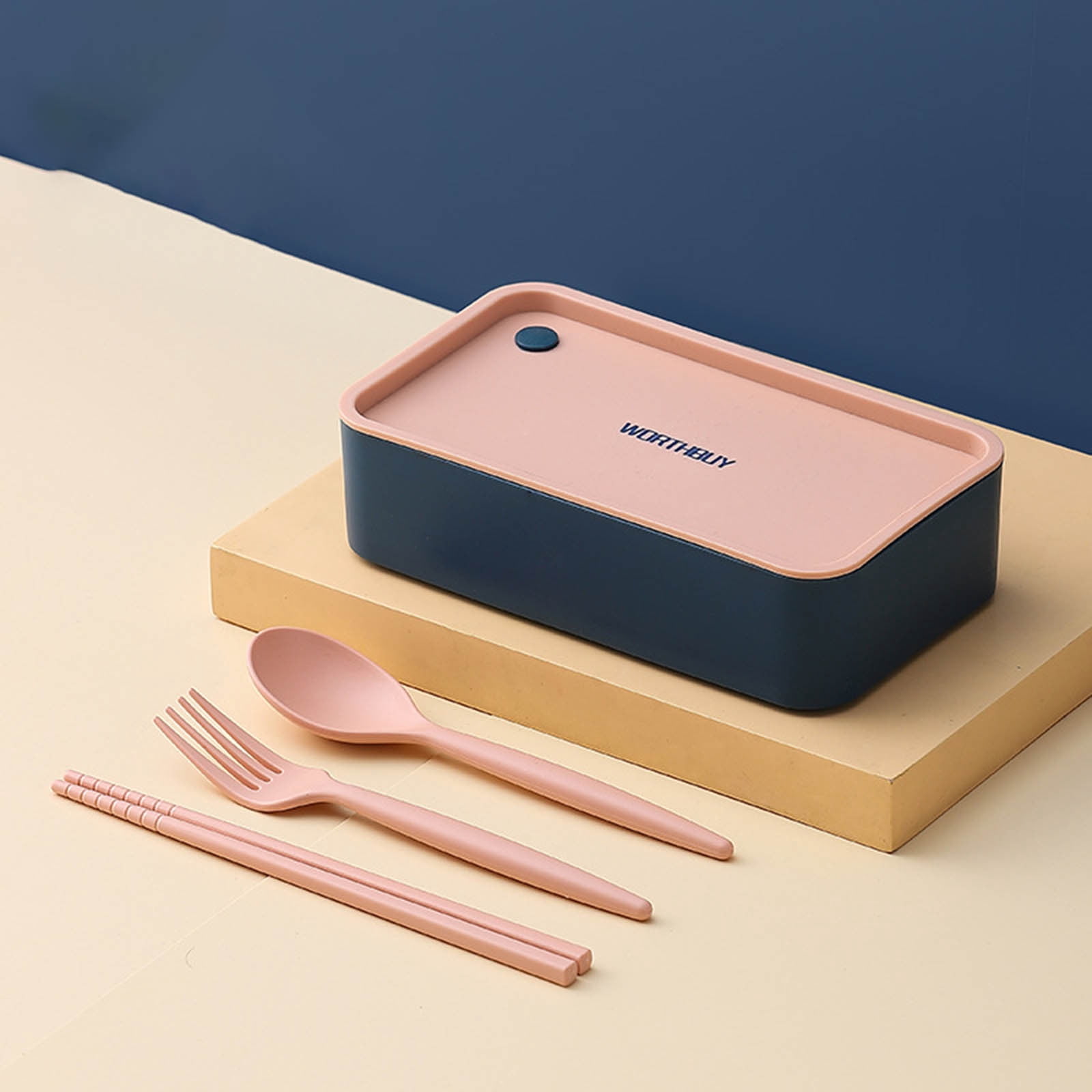 EGNMCR Lunch Bags for Women Lunch Box Bento Box Portable Lunch Box, Separated Lunch Box, Microwaveable Fresh-keeping Box Lunch boxs