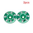 thumbnail image 1 of serony 2 Pieces RC Car Gasket Sturdy Practical Tail Protection Spacer Useful Creative Tail Gaskets Replacement for 1/10 Off-road Car green, 1 of 5