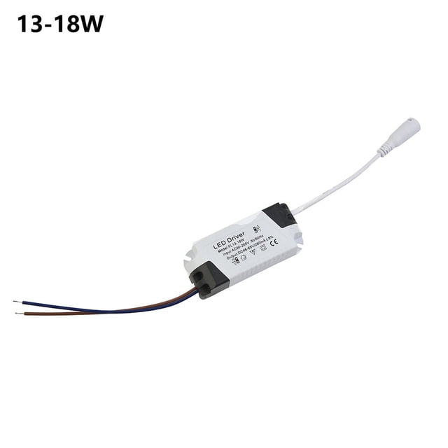 Bgsha Conducteur de Panneau à DEL Courant Constant 3W 6W 12W 18W 24W Alimentation à DEL CC