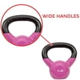 thumbnail image 3 of Sunny Health & Fitness Vinyl Coated Kettle Bell, 3 of 9