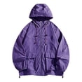 thumbnail image 1 of QIPOPIQ Men's UPF 50+ Sun Protection Outdoor Jacket Workout Athletic Jackets Lightweight Running Jacket Clearance, 1 of 5