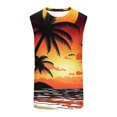 thumbnail image 5 of Boovnll Débardeurs Homme, Débardeur Sport Sans Manches à Col Rond Imprimé Mode Décontractée pour Homme, Débardeur Homme, Chemises Sans Manches pour Homme, Débardeurs, 5 of 5