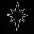 thumbnail image 1 of Novelty Lights LED Warm White Star Rope Light Motif Sculpture, 30" Large Star, 1 of 3