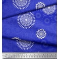 thumbnail image 3 of Soimoi Polyester Crepe Fabric Mandala Ethnic Printed Craft Fabric by The Yard 52 Inch Wide, 3 of 3