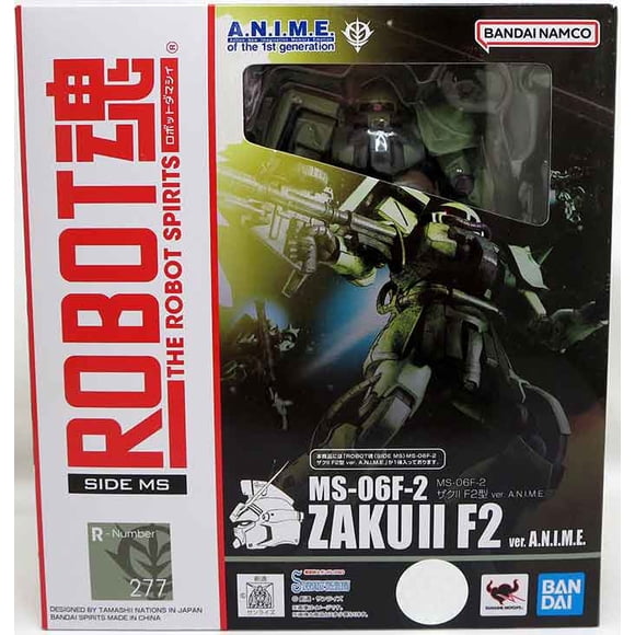 Mobile Suit Gundam Stardust Memory 5 Inch Action Figure Robot Spirits - MS-06F-2ZAKU II F-2 Type Version A.N.I.M.E.