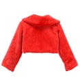 thumbnail image 2 of Cape Châle pour Filles Robe de Fête de Noël Belle Performance Bippet Lavable à la Main Élégant Garde au Chaud Vêtements Fournitures pour Filles Rouge TTG, 2 of 8