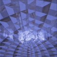 thumbnail image 1 of Ahgly Company Tapis d'Intérieur Lavable en Machine Carré Transitionnel Violet Pervenche Profond, 7 Pieds Carré, 1 of 7