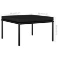 thumbnail image 4 of vidaXL 8 Piece Garden Lounge Set with Cushions Black PVC, 4 of 5