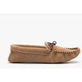 thumbnail image 2 of Mokkers Mens Jake Suede Moccasin Slippers, 2 of 5