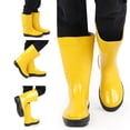 thumbnail image 3 of Rescue Boots,Fire Fighting Boots Anti-Impact Non Slip Boots Firefighter Shoes Top-Notch Performance, 3 of 9