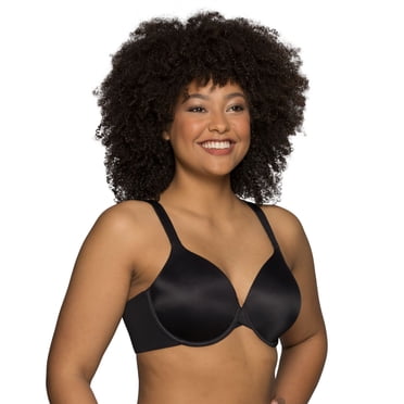 Vanity Fair Womens Beauty Back Lift Underwire Bra, 38DDD, Midnight Black