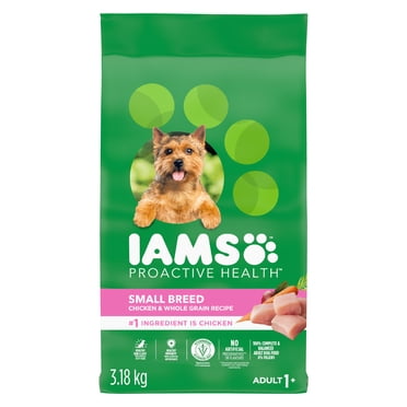 Iams Small Breed Chicken and Whole Grains Recipe Adult Dry Dog Food 4.99kg