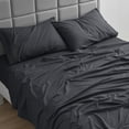 thumbnail image 2 of Nestl Queen Sheet Set, 1800 Series Microfiber Deep Pocket 4 Piece Bed Sheet Set, 2 of 8