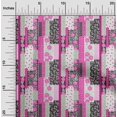 thumbnail image 2 of oneOone Cotton Poplin Twill Fuschia Pink Fabric Floral Craft Projects Decor Fabric Printed By The Yard 56 Inch Wide, 2 of 5
