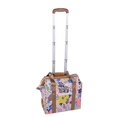 thumbnail image 5 of Lily Bloom Design Pattern Carry on Bag Wheeled Cabin Tote (Cabin Pink), 5 of 5
