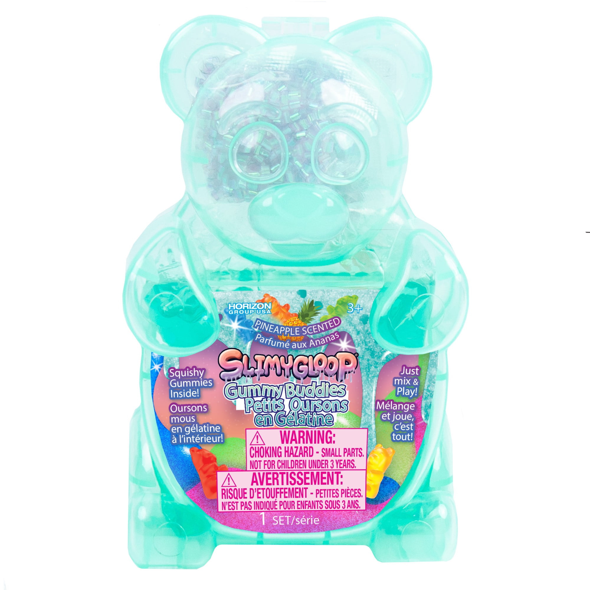 SLIMYGLOOP Gummy Buddies Pineapple-Scented Slime