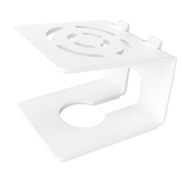 Miulika Desktop Speaker Stand Reliable Support Sturdy Recording Studio Monitor Stand 16x14x13cm White