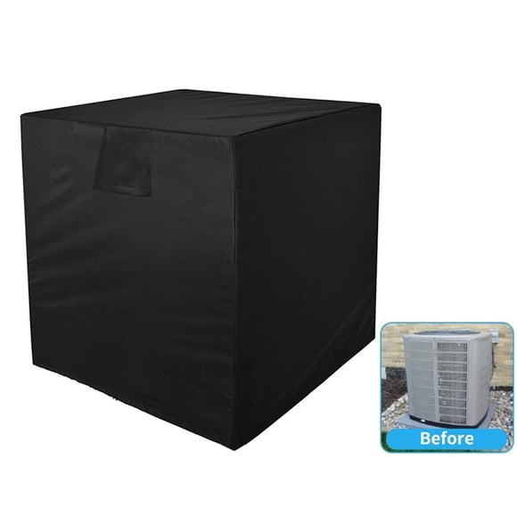 Heavy Duty Outdoor Air Conditioner Cover Durable Unit Housekeeping Organizer for Home Textile Storage