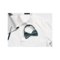 thumbnail image 5 of INSPIRE CHIC Accessoires de Nœud Papillon pour Homme Sangle Ajustable Formel Uni Smoking Pré-Noué Gris Foncé, 5 of 5