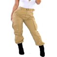 thumbnail image 1 of Pantalon Jeans de Combat Militaire pour Femmes Pantalon Cargo Pantalons de Sport Joggers, 1 of 4