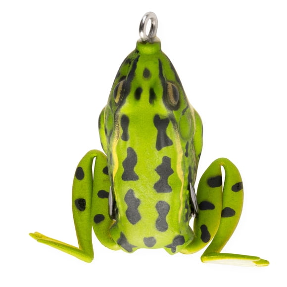 Lunkerhunt Leurre de pêche PF01 Poche Grenouille Série 2,5 Pouces de Style de Thé Vert Leurre de Pêche