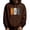 Coffee, variant on LUOGENLI Men Hoodies Pullover Graphic Halloween Graphic Hoodie Pullover Warm Sweatshirt with Print Cozy Casual Streetwear Jacket for Fall Winter Mens Hoodies Graphic Vintage Grey1 Size S