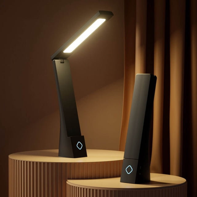 Lampe de Table 3 Options d'Éclairage Contrôle par Capteur Pliable Lampe de Lecture pour Chambre