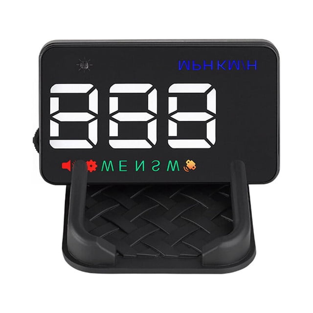 VONKY Large Screen 3 .5 Speedometer Digital Car Display Over Speeding Universal For Bike Motorcycle Truck Car No.01