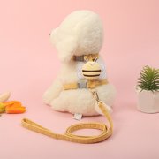Fridja Under Clearance 5$ Dog Bee Leash Cute Cats Leash Bichon Small Dog Chest Strap Vests Leash Dog Leash Cats Leash Home Essentials