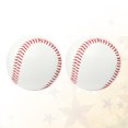 thumbnail image 4 of 2PCS Type Training Baseball Filling Baseball Outdoor Sports Baseball Ball Portable Hitting Practice Baseball for Outdoor Sports Practice Training White, 4 of 4
