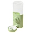 thumbnail image 2 of WHEANG Distributeur d'Eau Amovible en Acier Inoxydable Suspendu, Bouteille en Plastique pour Boire, Distributeur d'Eau pour Chat, Chiot, Cochons (600 ml), 2 of 9