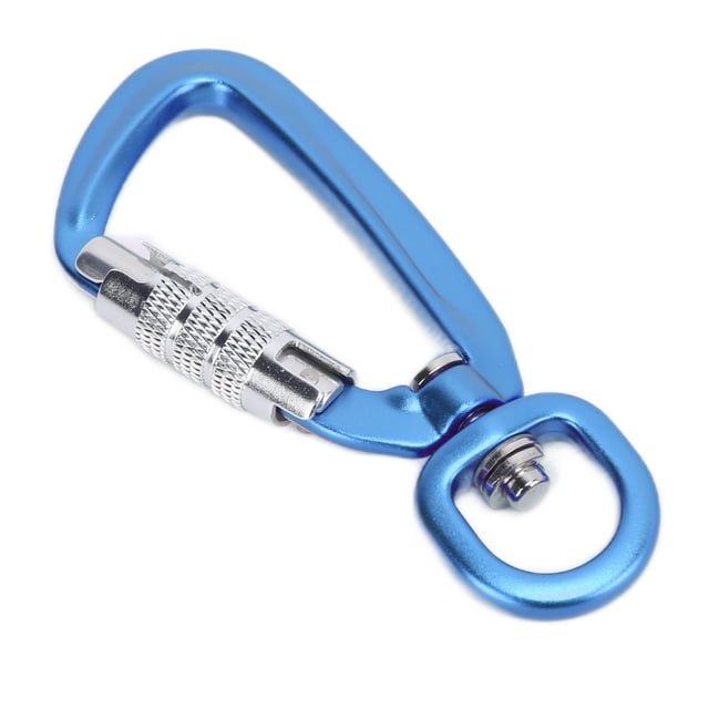 Crochets Suspendus Robustes, Excellentes Propriétés Mécaniques Haute Résistance Mousqueton Robuste pour Accessoires de Traction pour Animaux de Compagnie pour Hamacs pour Crochets Extérieurs Bleu