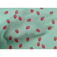 thumbnail image 4 of oneOone Popeline de Coton Tissu Imprimé Framboise Fruit BTY 42 Pouces de Large, 4 of 4