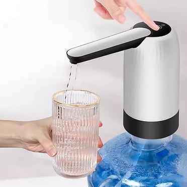 TopLLC Pompe à Eau Embouteillée à Chargement USB Pompe à Eau Électrique Pompe à Eau Pliable Presse à Eau Distributeur d'Eau pour la Maison Absorbeur d'Eau Rendre l'Eau Potable Plus Facile Pompe à Eau