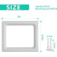 thumbnail image 2 of CNKOO Cooler Handle Replacement Kit for Coleman Xtreme &amp; 2-Way Double-Layer Durable Design Part #3000005306/#R5286B120G Compatible, 2 of 7