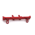 thumbnail image 3 of RC Guard Bars Rear Bumper Auto Hardware Vehicle Modification Parts Remoted Components Replacement for Model 1001 1002 1003 1004 Red, 3 of 7