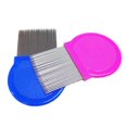 thumbnail image 4 of HLONK Hair Care Terminator Lice Comb Hair Rid Headlice Stainless Steel Metal Teeth, 4 of 8